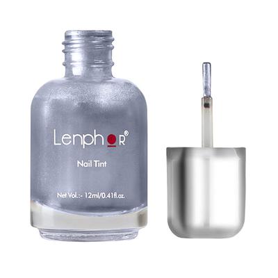 Lenphor Nail Tint Metallic Blue 82 12 Ml - Nail Polish