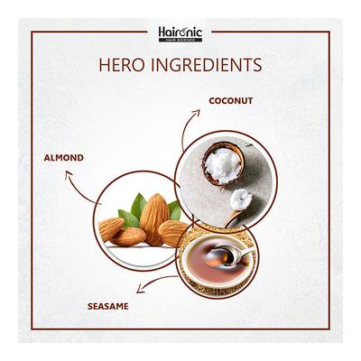 Haironic Almond Hair Oil 100 ml - Hair Oils
