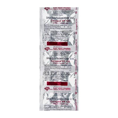 Ceregink SR 120mg Tablet 10'S - Supplements-Sup