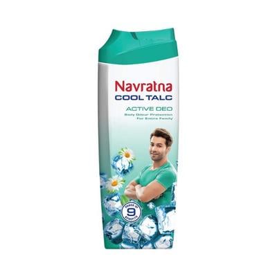 Navratna Cool Talc Active Deo 400 gm - Talcum Powders