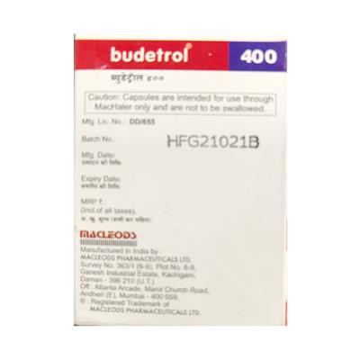 Budetrol 400mcg+12Mcg Capsule 30'S - Asthma/COPD-Ast