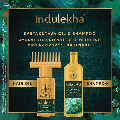 Indulekha Svetakutaja Oil Ayurvedic Medicinal Oil For Dandruff Treatment 100% Ayurvedic Oil 100 ml - Hair Oils