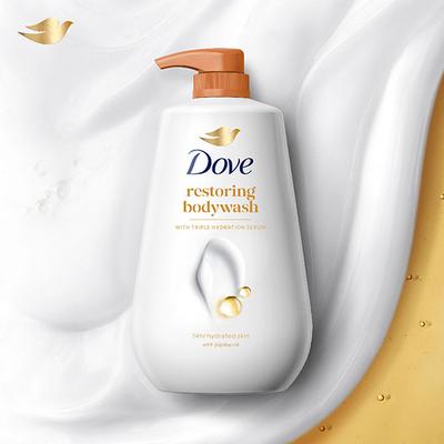Dove Dryness Care Bodywash with Triple Hydration Serum 800 ml - Shower Gels & Body Wash