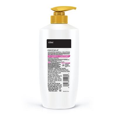 Pantene Advanced Hair Fall Solution 2In1 Hair Fall Control Shampoo and Conditioner 650ml - Shampoos