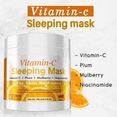 Volamena Vitamin C Sleeping Mask 100 ml - Masks & Peels