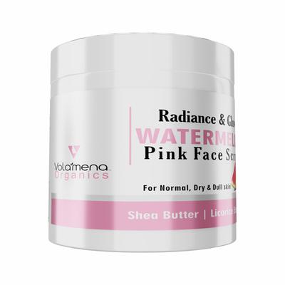 Volamena Pink Face Scrub - Radiance & Glow Watermelon 100 ml - Face Scrubs
