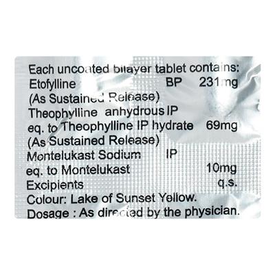 Deriphyllin M Tablet 10'S - Asthma/COPD-Ast