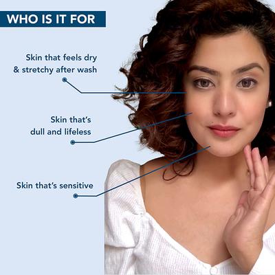 The Mom's Co. Natural Vita Rich Face Wash 100ml - Scrubs & Exfoliants