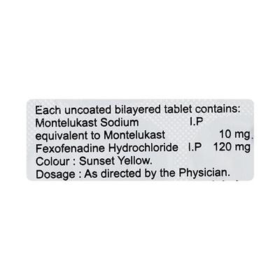 HISMONT F Tablet 10's - Allergies-Ant