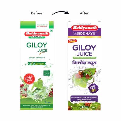 Baidyanath Giloy Juice 1000 ml - Ayurvedic Juices