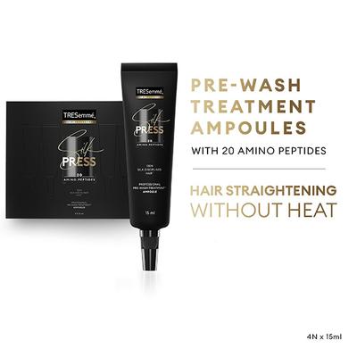 Tresemme Silk Press Pre-Wash Treatment Ampoules 4's - Hair Treatment