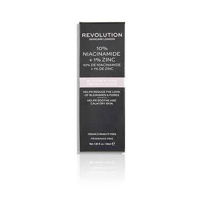 Revolution Skincare Blemish and Pore Refining Serum - 10% Niacinamide + 1% Zinc 30 ml - Face Serum
