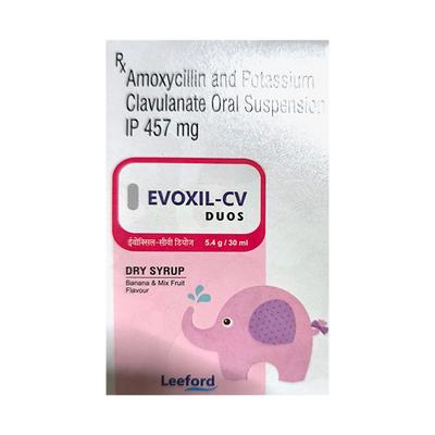 EVOXIL CV DUOS Oral Suspension 30ml - Bacterial Infections-Pen