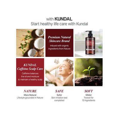 Kundal Caffeine Scalp Shampoo Cherry Blossom 500 ml - Shampoos