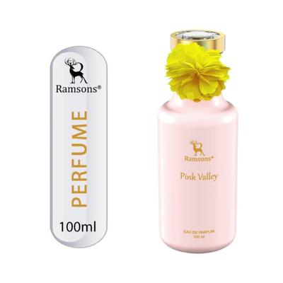 Ramsons Pink Valley Eau De Parfum- Perfume For Women Long Lasting Perfume 100 ml - Women Perfumes (Edt/Edp)