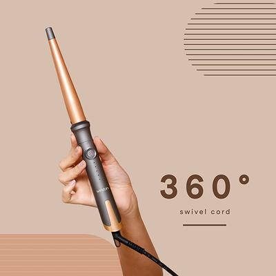 Winston Hair Curling Wand with PTC Fast Heating & Auto Shut Off 300 gm - Multi-Stylers