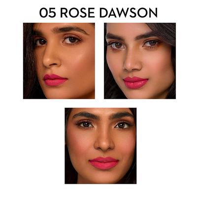 SUGAR Cosmetics Matte As Hell Crayon Lipstick - 05 Rose Dawson (Rose Pink) 2.8 gm - Lip Crayons