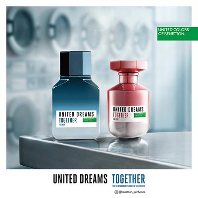 United Colors Of Benetton Together For Her Eau De Toilette 80 ml - Women Perfumes (Edt/Edp)