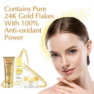 Bio-Essence 24K Gold CSM Kit - Cleanser, Serum, Moisturizer 170 g - Facial Kits