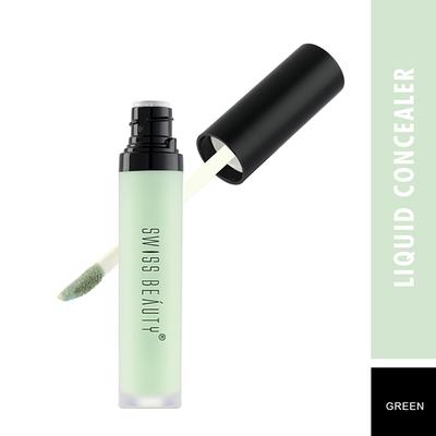Swiss Beauty Liquid Concealer - (Green) 5.6 gm - Concealer