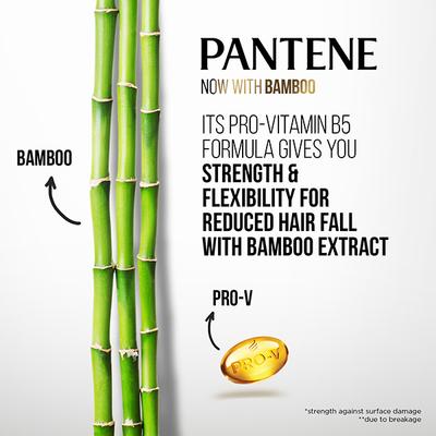 Pantene Advanced Hairfall Solution with Bamboo Shampoo Shampoos 340 ml - Shampoos
