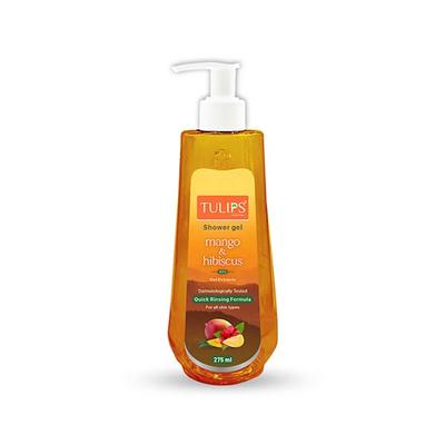 Tulips Mango & Hibiscus Shower Gel 275 ml - Shower Gels & Body Wash
