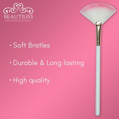 Beautiliss Professional Fan Brush 1's - Face Brush
