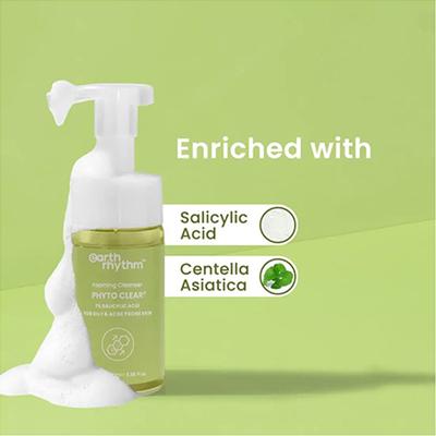 Earth Rhythm Phyto Clear Foaming Cleanser 180 gm - Face Washes