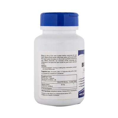 Healthvit Bilberry Extract Capsules 60's - General Health