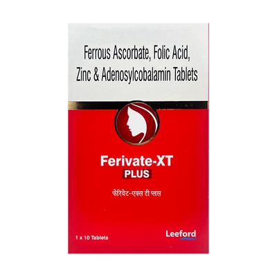 FERIVATE XT PLUS Tablet 10's - Anaemia-VMA