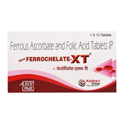 Ferrochelate XT New Tablet 10'S - Iron Supplement/Anaemia-Vma