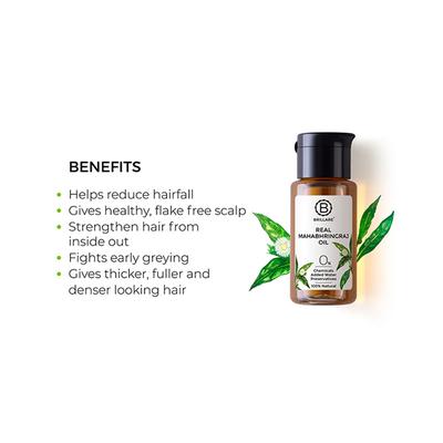 Brillare Mahabhringraj Oil 50ml - Hair Oils
