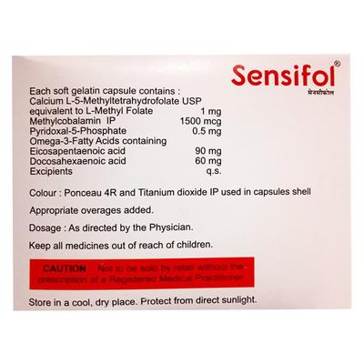SENSIFOL Capsule 15's - Supplements-Vam