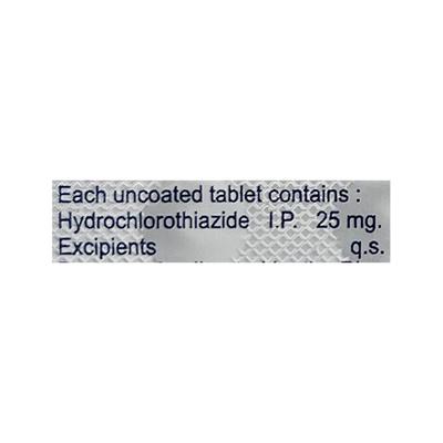 Hyzide 25mg Tablet 10'S - Hypertension-Diu