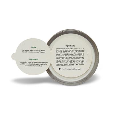 Tvam Foot Cream - Hibiscus & Chamomile 50 gm - Hand Creams