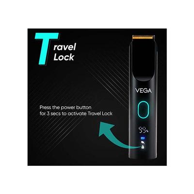 Vega SmartOne Series S1 VHTH-30 Fully Waterproof Trimmer 120 min Runtime 40 Length Settings (Black) 1's - Trimmers