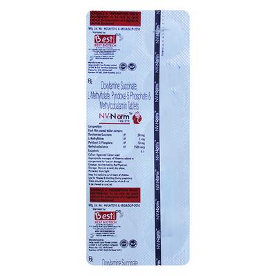 NV NORM Tablet 10's - Vomitting/Emesis-Ant