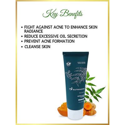 Nutrinorm Acne Clear Face Wash 100 ml - Face Wash & Cleansers