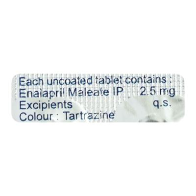 Envas 2.5mg Tablet 15'S - Hypertension-ACE
