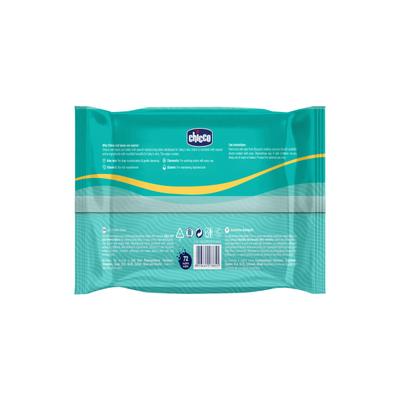 Chicco Wet Wipes 72 Pcs 1's - Cotton Buds & Balls