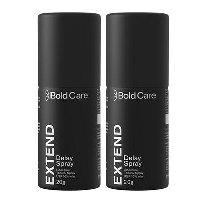 Bold Care Extend Delay Spray (Pack of 2 x 20 gm) - Men Deodorants/Roll-Ons