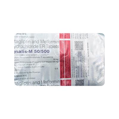 IGNALIS M 50/500 Tablet 10's - Diabetes-Ant