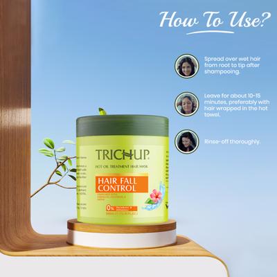 Trichup Hair Fall Control Hair Mask 500 ml - Hair Masks & Packs