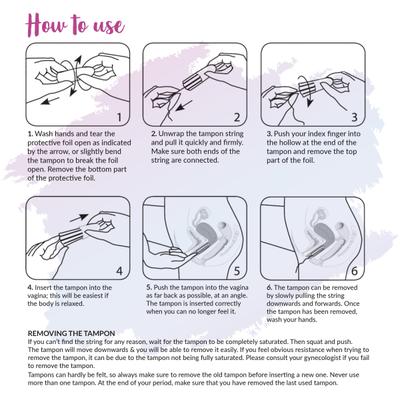 Sirona Now Periods Made Easy Non-Applicator Tampons - Regular Flow 1's - Tampons