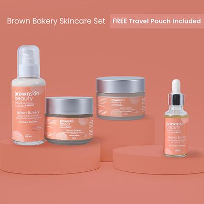 BrownSkin Beauty Brown Bakery Skincare Set 2's - Facial Kits