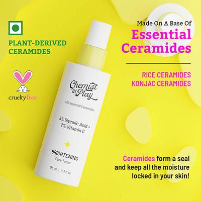 Chemist At Play Brightening Face Toner 125 ml - Toners