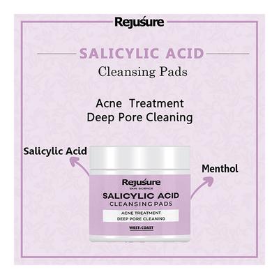 Rejusure Salicylic Acid Cleansing Pad 50's - Cotton Buds & Balls