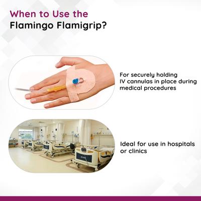 Flamingo Flamigrip Elastic Adhesive Bandage (M) (OC-2059) 100's - Bandages