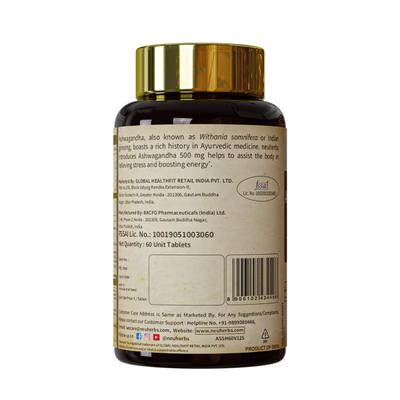Neuherbs Ashwagandha 500 mg Tablets 60's - Sexual Care