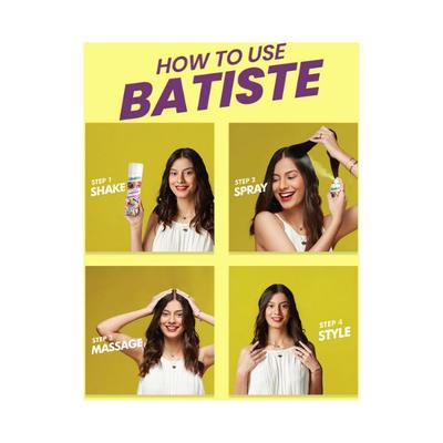 Batiste Dry Shampoo HAPPY 90S 200 ml - Dry Shampoos & Conditioners